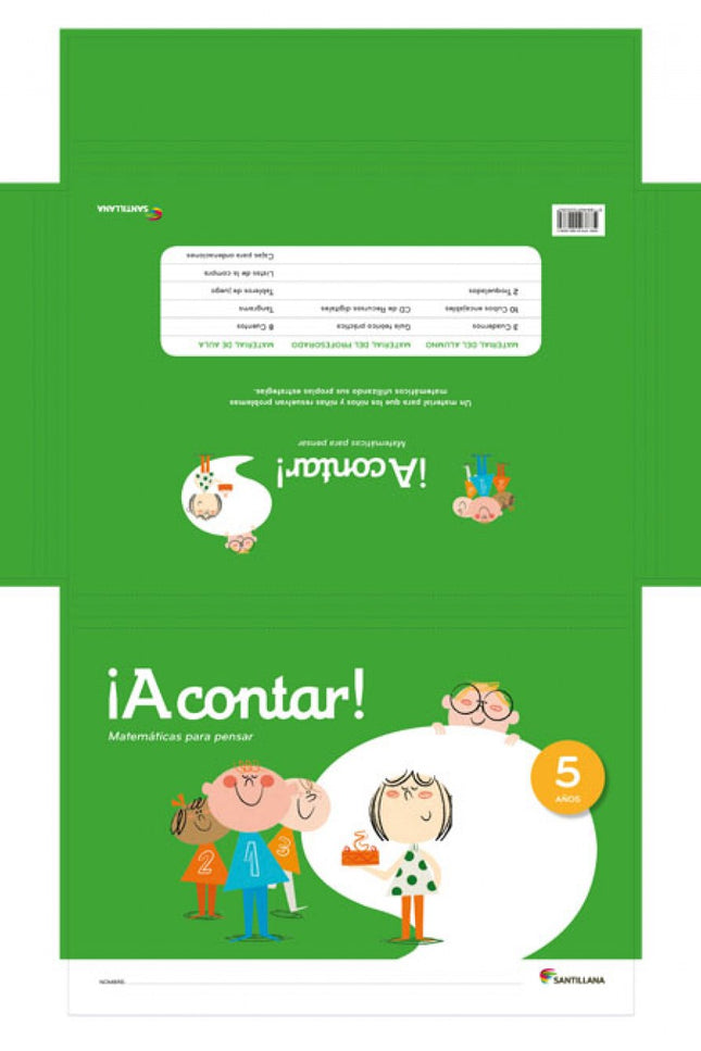 Libro ía Contar ! Matematicas Para Pensar 5 Años: .