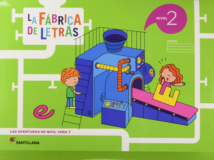 Libro La Fábrica De Las Letras Pauta 4 Años: .