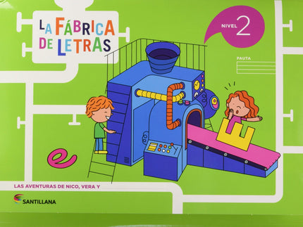 Libro La Fábrica De Las Letras Pauta 4 Años: .
