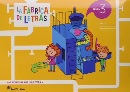 Libro La Fábrica De Las Letras Pauta 5 Años: .