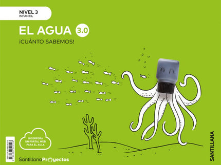 Portada del libro Nivel 3 El Agua Cuanto Sabemos 3.0 Ed2019
