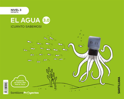 Portada del libro Nivel 3 El Agua Cuanto Sabemos 3.0 Ed2019