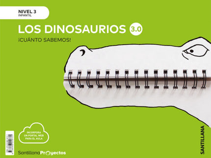Portada del libro Nivel 3 Dinosaurios Cuanto Sabemos 3.0 Ed2019