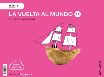 Libro Cuanto Sabemos Nivel 2 La Vuelta Al Mundo 3.0: 1.1 , 01.3 ,YPWL;,4Z-ES-AA 02020030520200305
