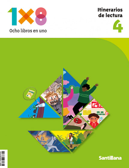 LECTURAS 4ºPRIMARIA 1X8 CONSTRUYENDO MUNDOS 2023 - RUSTICA