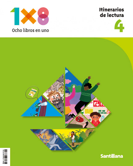 LECTURAS 4ºPRIMARIA 1X8 CONSTRUYENDO MUNDOS 2023 - RUSTICA