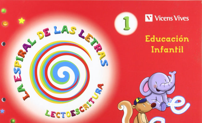 Libro (11).lectoescritura 1.(espiral De Letras) Infantil: .