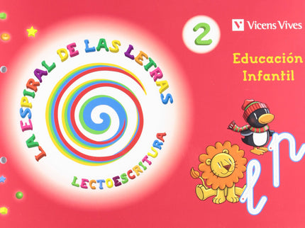 Libro (11).lectoescritura 2.(espiral De Letras) Infantil: .