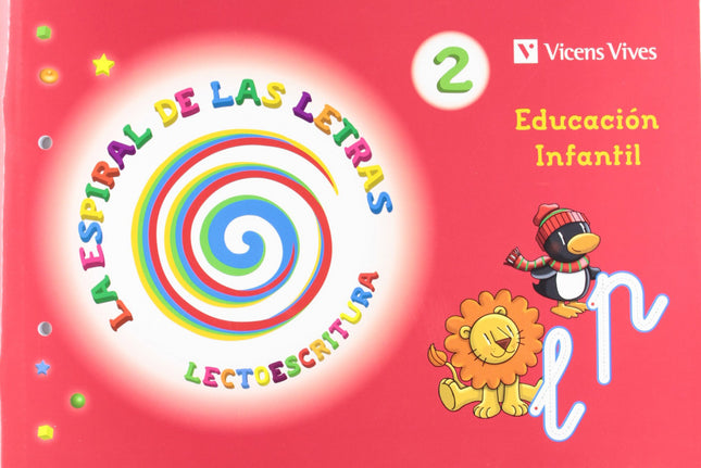 Libro (11).lectoescritura 2.(espiral De Letras) Infantil: .