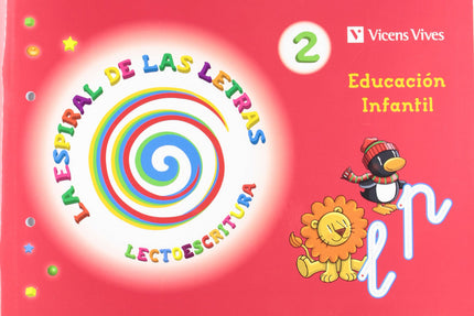 Libro (11).lectoescritura 2.(espiral De Letras) Infantil: .