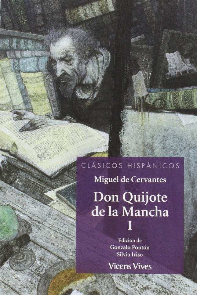 Libro Don Quijote Mancha Primera Parte Clasicos Hispanicos: .