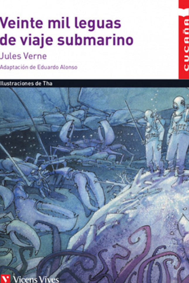 Portada del libro Veinte Mil Leguas De Viaje Submarino