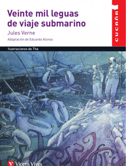 Portada del libro Veinte Mil Leguas De Viaje Submarino