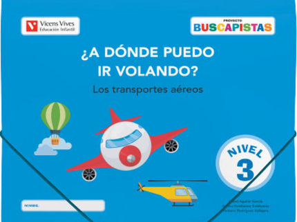 Portada del libro Buscapistas N-3 ¿a Donde Puedo Ir Volando? (p5)
