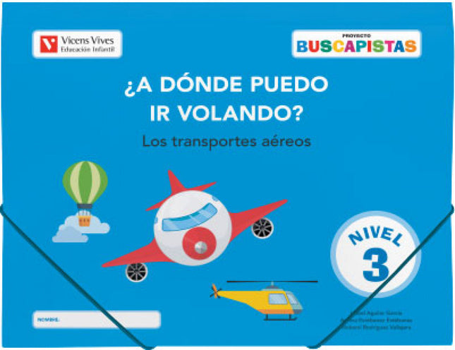 Portada del libro Buscapistas N-3 ¿a Donde Puedo Ir Volando? (p5)