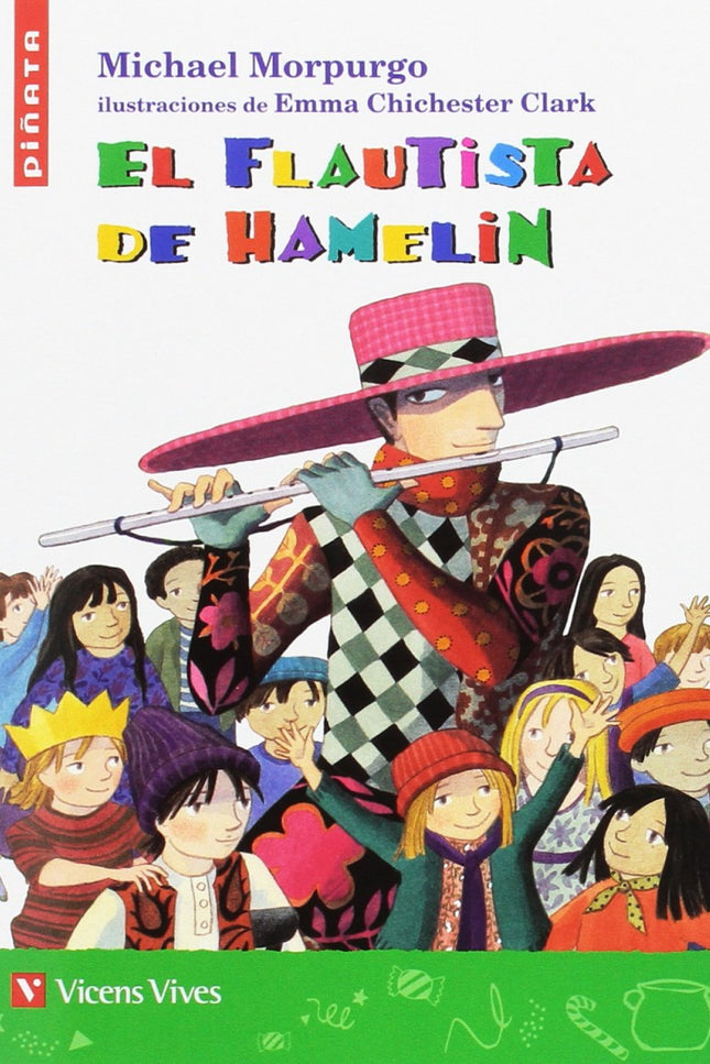 Libro El Flautista De Hamelin  Piñata: .