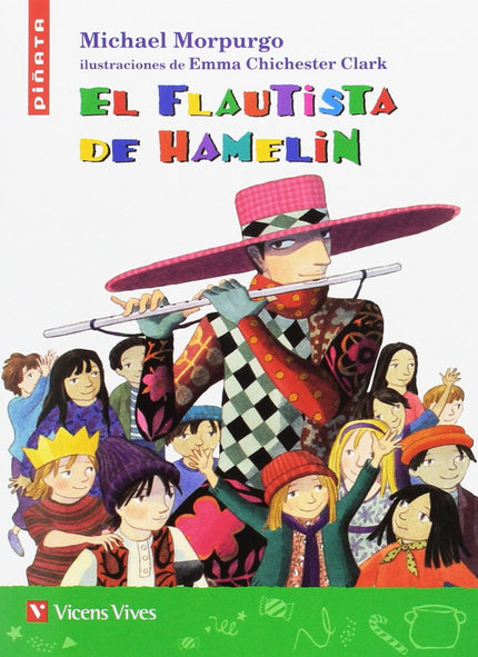 Libro El Flautista De Hamelin  Piñata: .