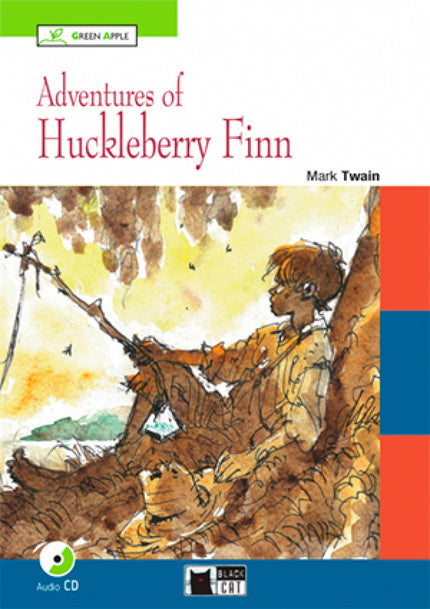 Libro Adventures Of Huckleberry Finn With Cd  A2-b1 Green Apple: .
