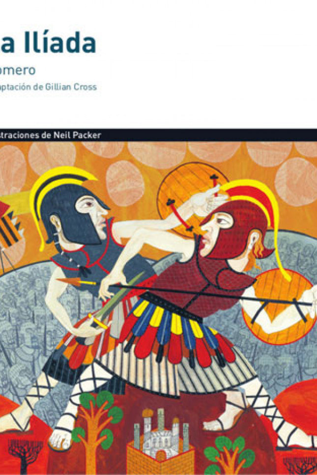 Portada del libro La Iliada (cucaña)