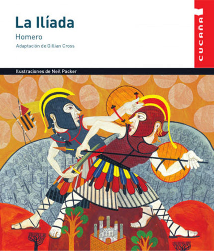 Portada del libro La Iliada (cucaña)