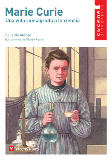 Portada del libro Marie Curie (cucaña Biografias)