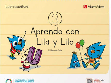 Aprendo Con Lila Y Lilo Cuaderno 3