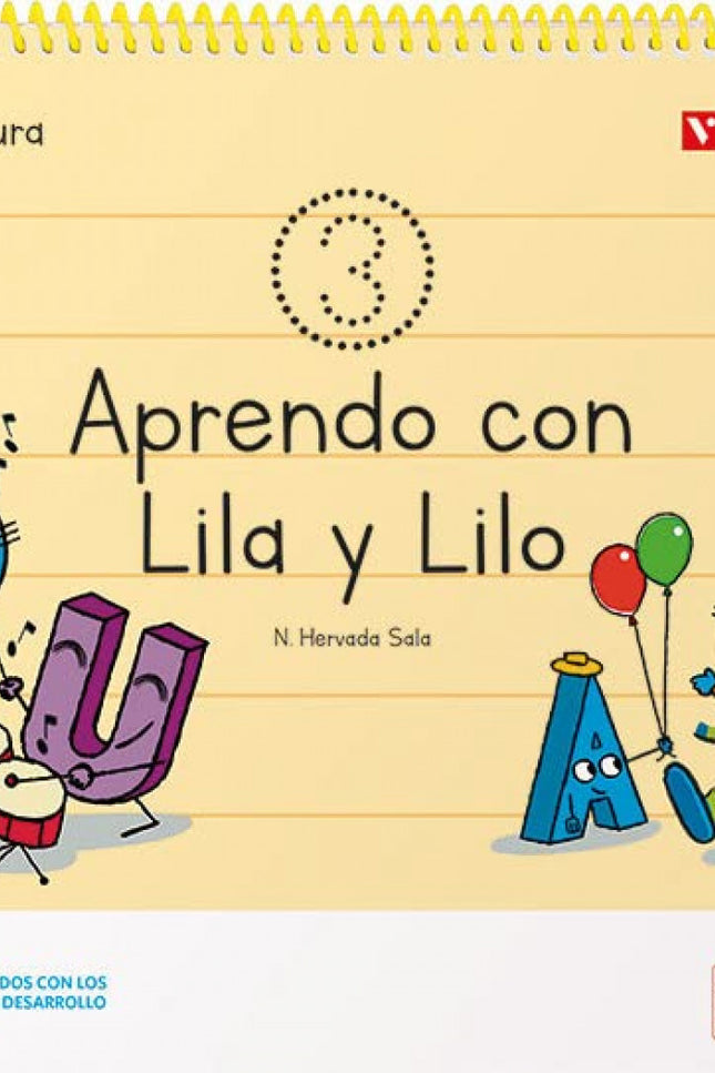 Aprendo Con Lila Y Lilo Cuaderno 3