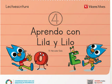 Aprendo Con Lila Y Lilo Cuaderno 4