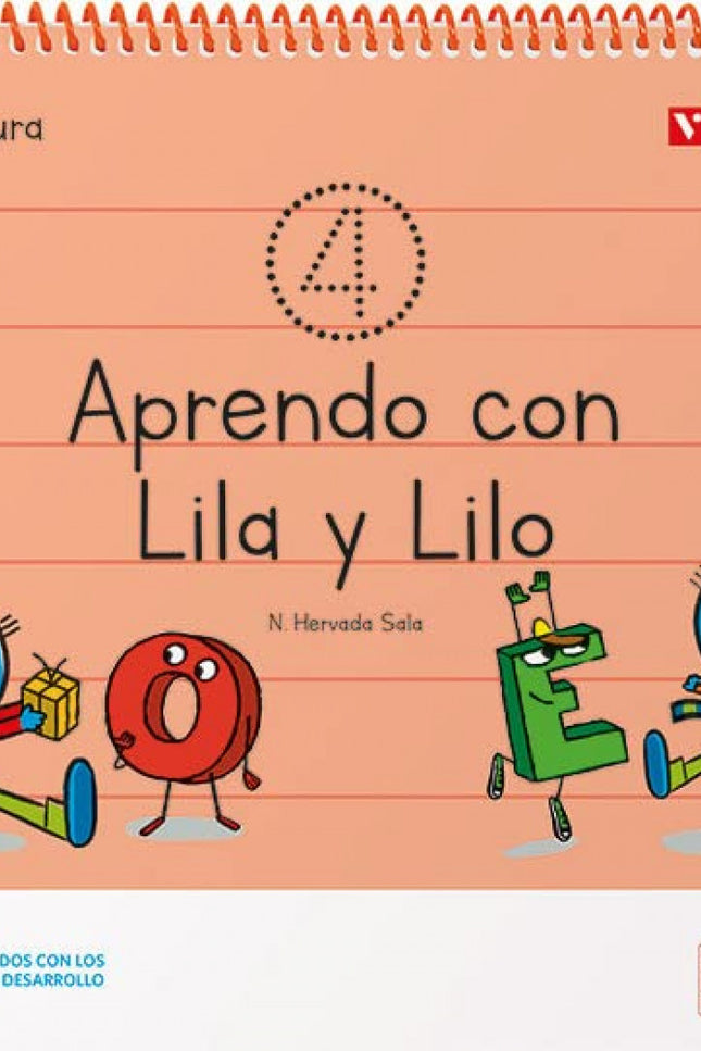 Aprendo Con Lila Y Lilo Cuaderno 4