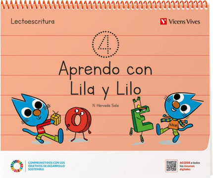 Aprendo Con Lila Y Lilo Cuaderno 4
