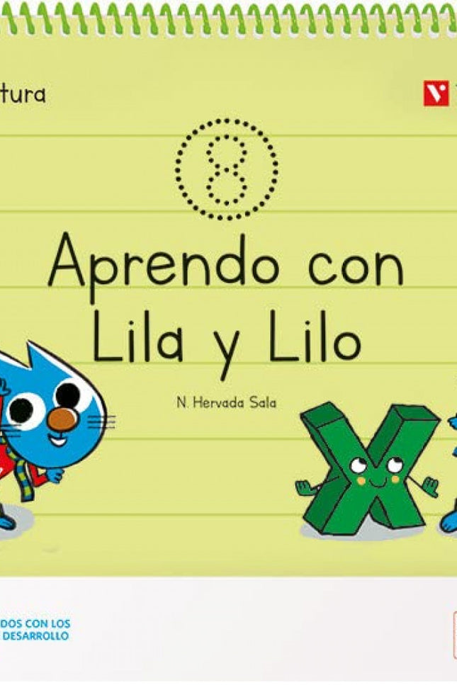 Aprendo Con Lila Y Lilo Cuaderno 8