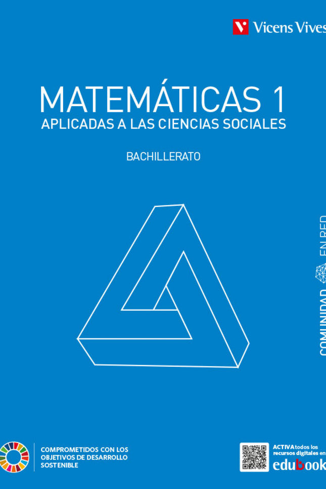  BACH1 MATEMÁTICAS APLICADAS 1 B COMUNIDAD EN RED  - Luis Pancorbo - Tapa blanda