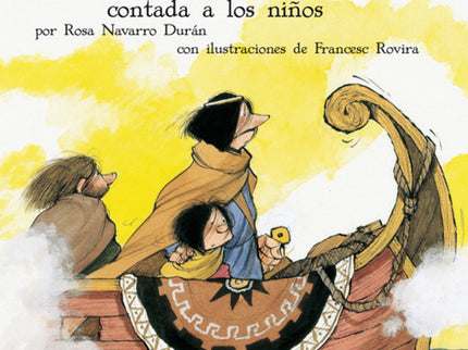 Libro La Eneida Contada A Los Niños (versión Escolar En Rústica): La ENEIDA es un relato de aventuras, de amores y de gu