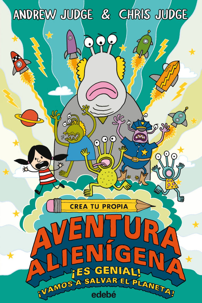 Libro Crea Tu Propia Aventura Alienígena: Cuando un alienígena aparece en el patio de la escuela, tú (el lector) corres 