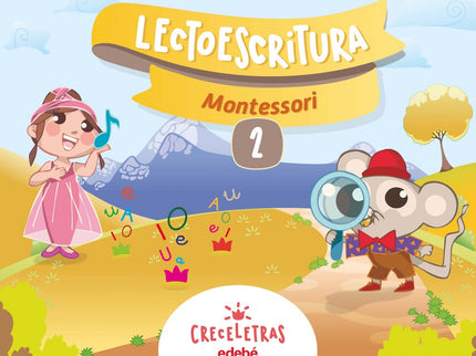 Libro Cuaderno Lectorescritura 2 Pauta Montessori: .