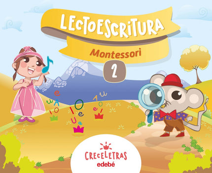 Libro Cuaderno Lectorescritura 2 Pauta Montessori: .