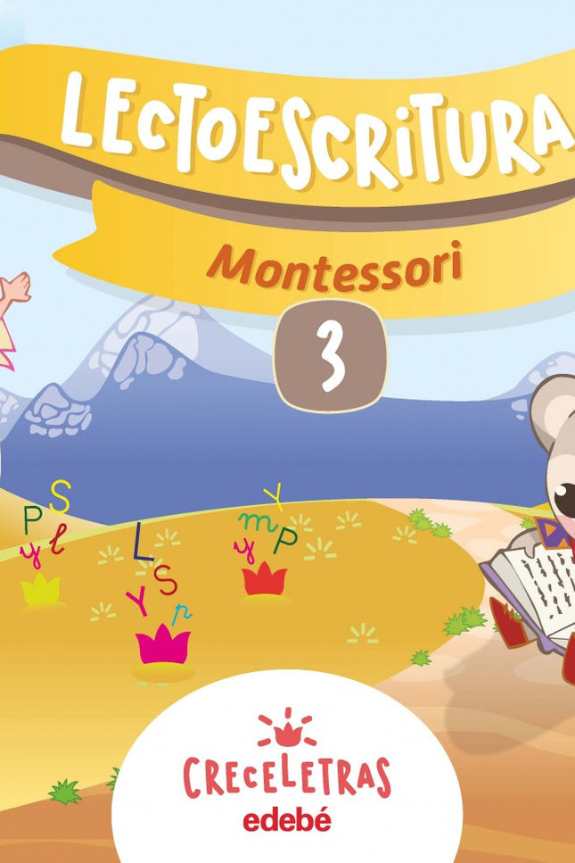 Libro Cuaderno Lectoescritura 3 Pauta Montessori: .