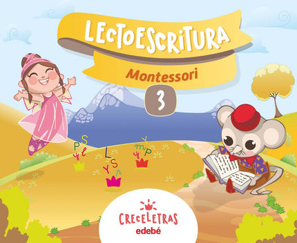 Libro Cuaderno Lectoescritura 3 Pauta Montessori: .