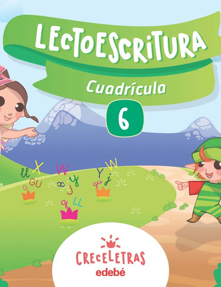 CUADERNO LECTOESCRITURA 6 CUADRICULA MONTESSORI - VV.AA. - LIBRO EN OTRO FORMATO