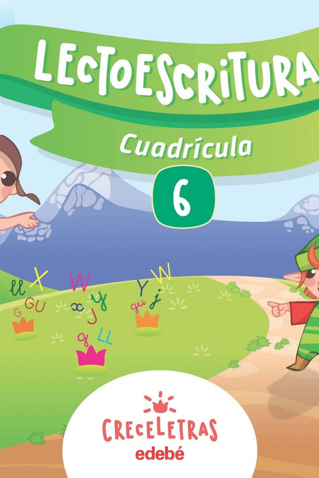 CUADERNO LECTOESCRITURA 6 CUADRICULA MONTESSORI - VV.AA. - LIBRO EN OTRO FORMATO