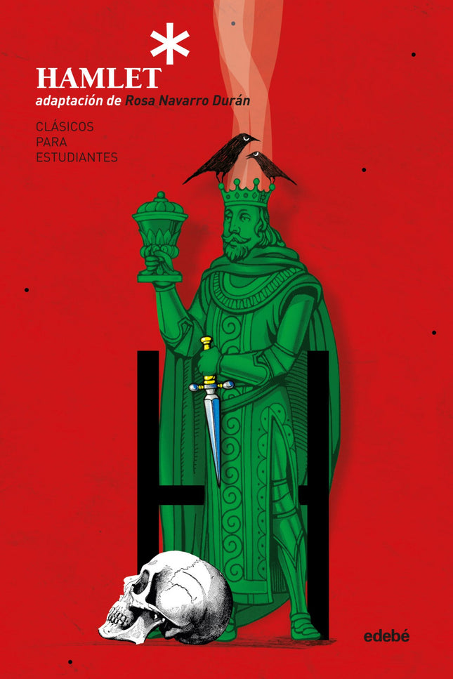 Libro Hamlet: La tragedia de Hamlet, príncipe de Dinamarca, de William Shakespeare, es una obra maestra de la literatura