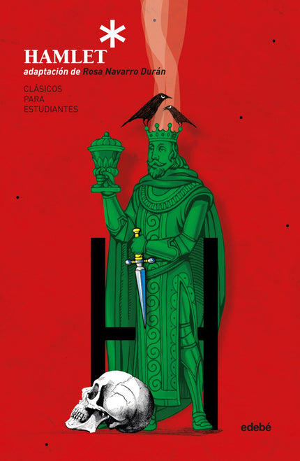 Libro Hamlet: La tragedia de Hamlet, príncipe de Dinamarca, de William Shakespeare, es una obra maestra de la literatura