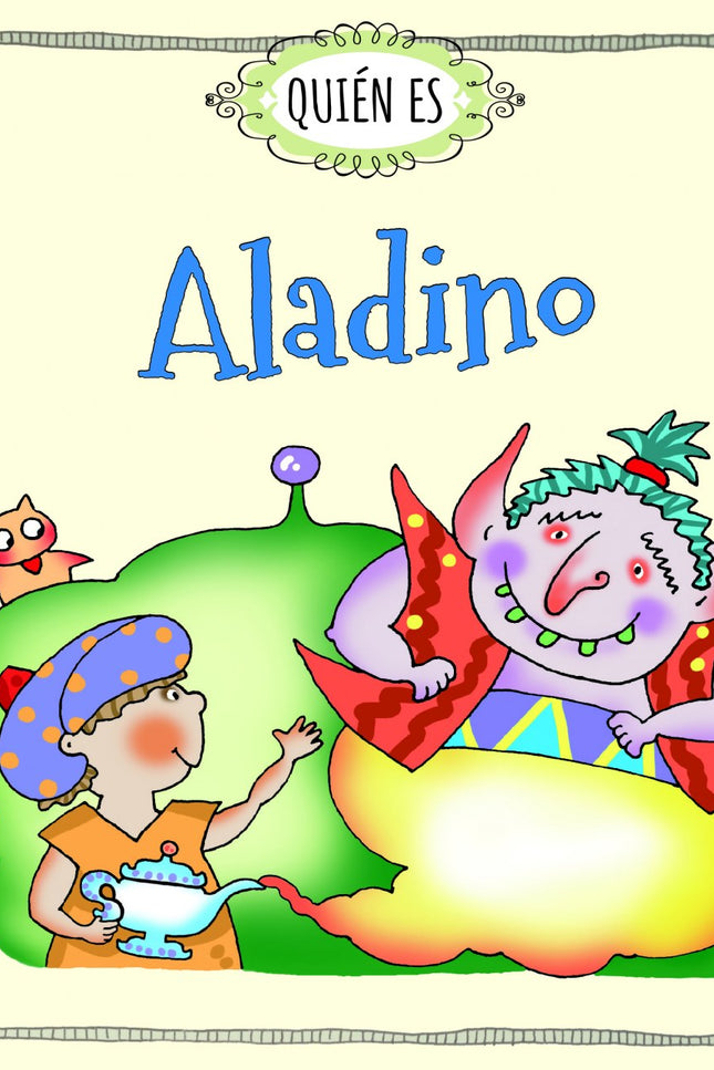 Portada del libro ¿quién Es Aladino?
