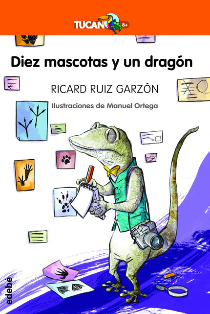 Libro Diez Mascotas Y Un Dragón: La doctora Espina es una médica eriza que no receta jarabes, sino juguetes. Juguetes para mascotas mal cuidadas por sus dueños.