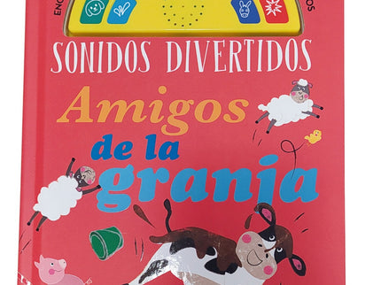 Libro Sonidos Divertidos: Amigos De La Granja: Únete al Ternero Trébol y a sus amigos de la granja en esta ruidosa y divertida aventura. Verás como choca con los cubos, salpica en el barro y mucho más.