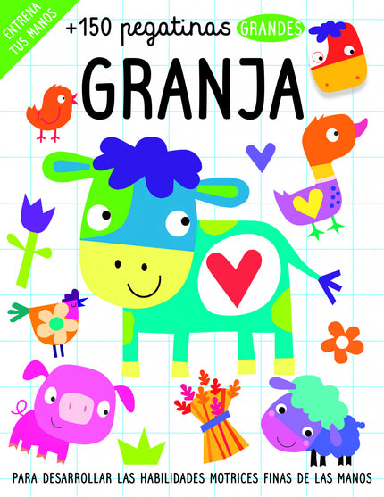 150 Pegatinas: Granja