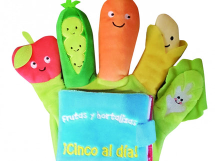 Libro Guante Frutas Y Hortalizas: ¡cinco Al Día!