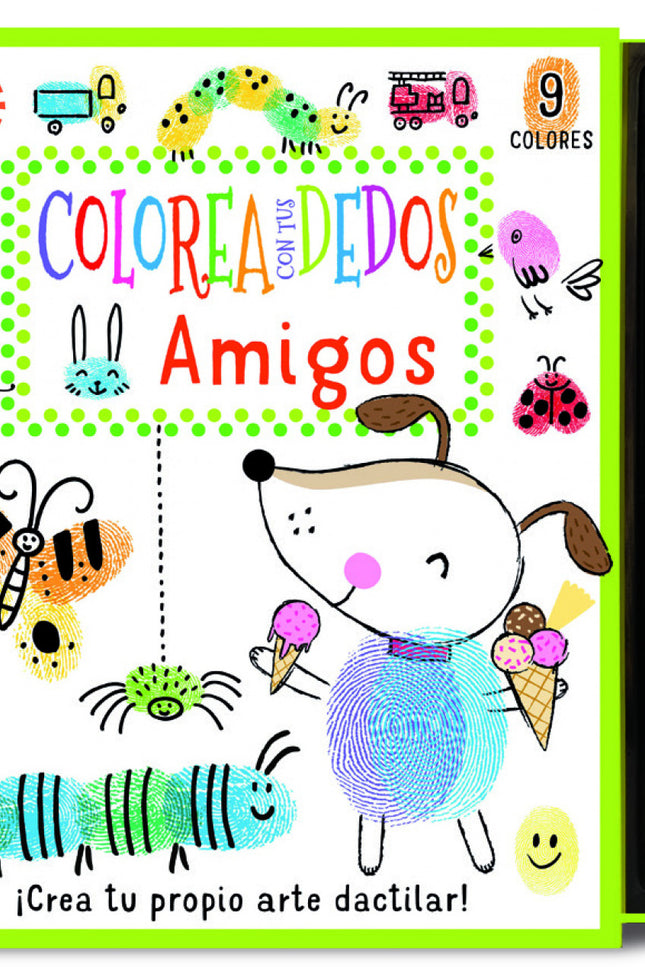 Colorea Con Tus Dedos: Amigos
