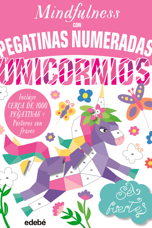 Mindfulness Con Pegatinas Numeradas: Unicornios