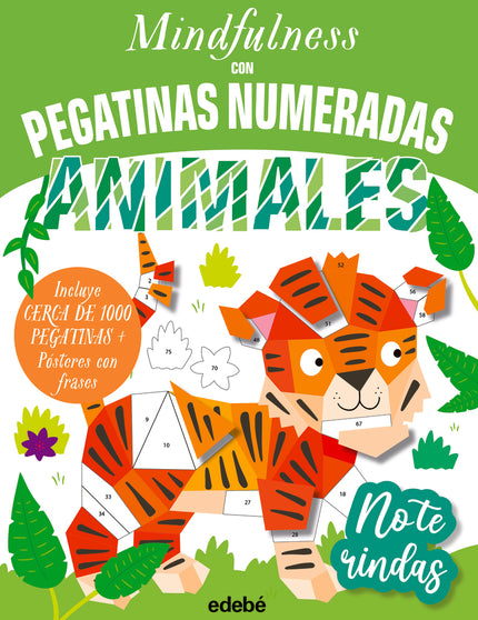 Mindfulness Con Pegatinas Numeradas: Animales